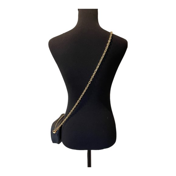 Versace Crossbody Bag Purse Handbag Gold Medusa Logo Chain Strap - Picture 4 of 5